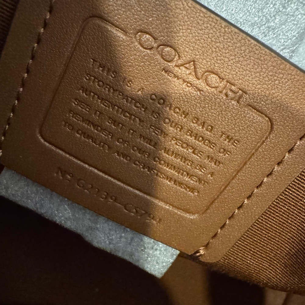 NWT RETAILS $378 Coach signature Dempsey tote/crossbody - Picture 10 of 11